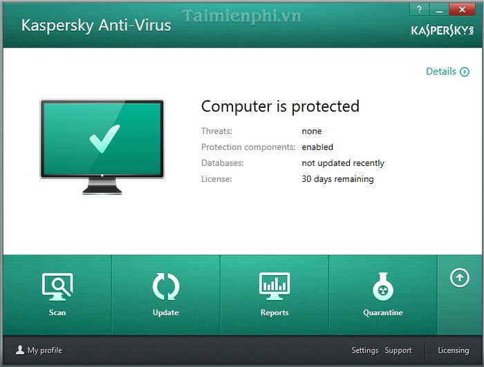 Kaspersky AntiVirus - Phần mềm diệt virut hàng đầu