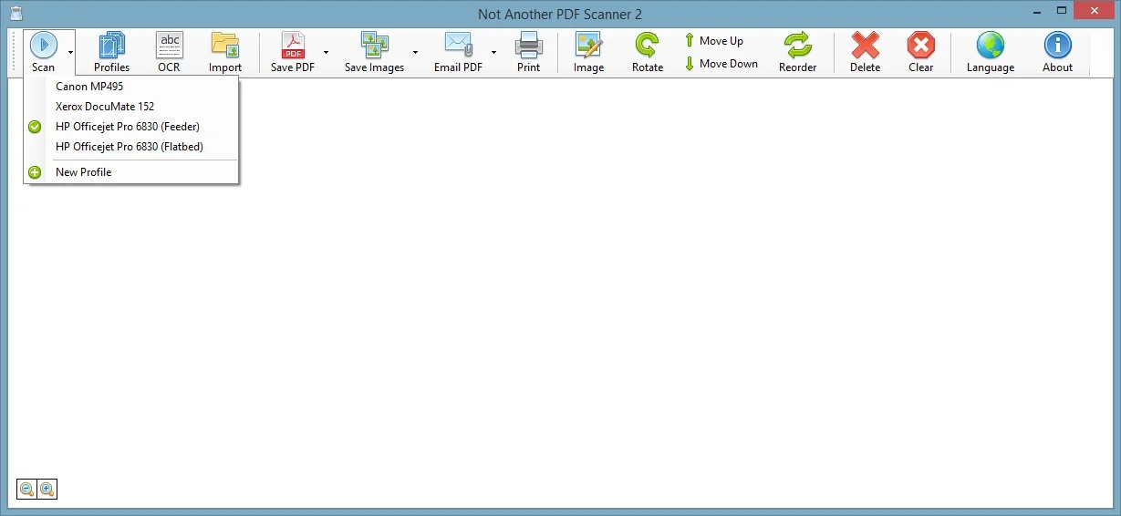 Phần mềm scan ảnh trên máy tính Not Another PDF Scanner 2